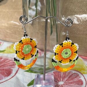 Colorful Beaded Earrings